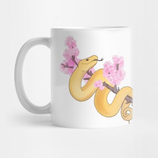 Pink Sakura Viper: Yellow Mug